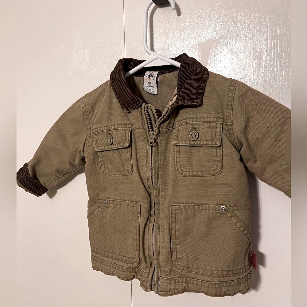 Old Navy infant/toddler tan jacket.